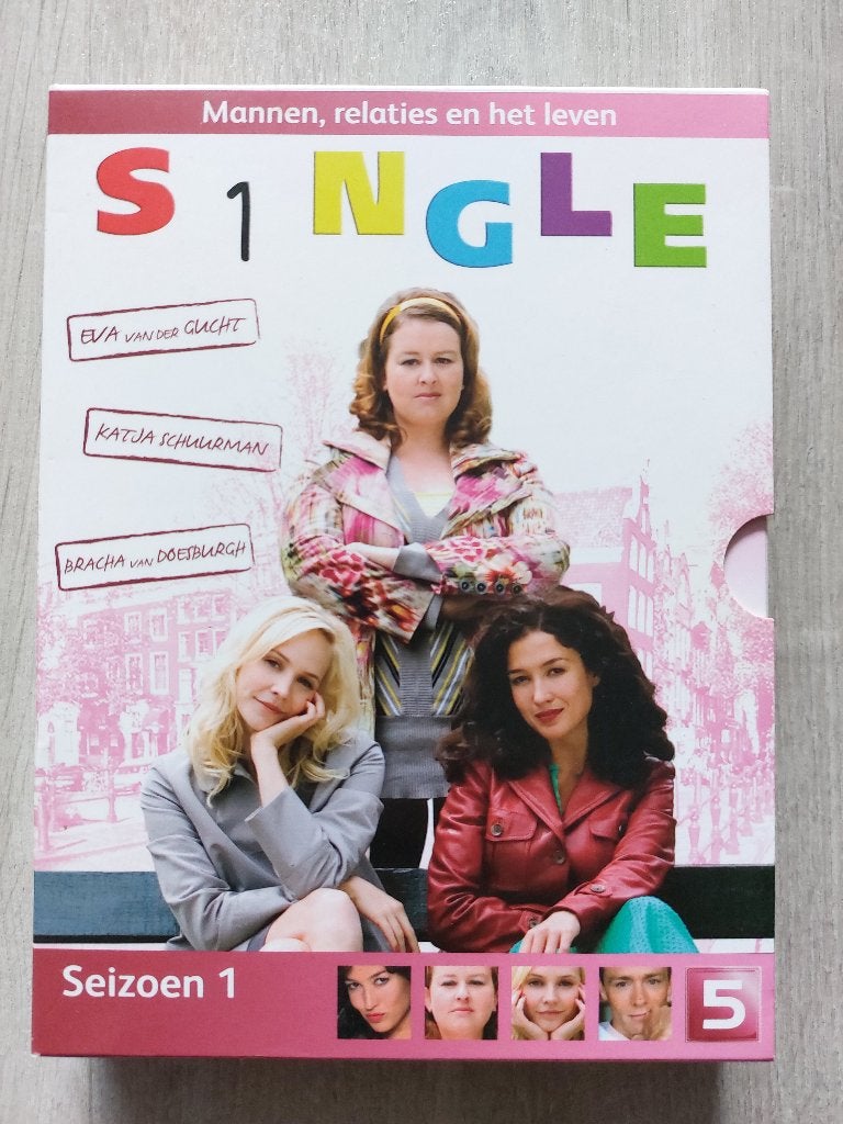 Single Seizoen 1 (4 DVD box) Katja Schuurman, Cd's en Dvd's, Dvd's | Tv en Series, Ophalen, Seizoen 1, Zo goed als nieuw, Komedie