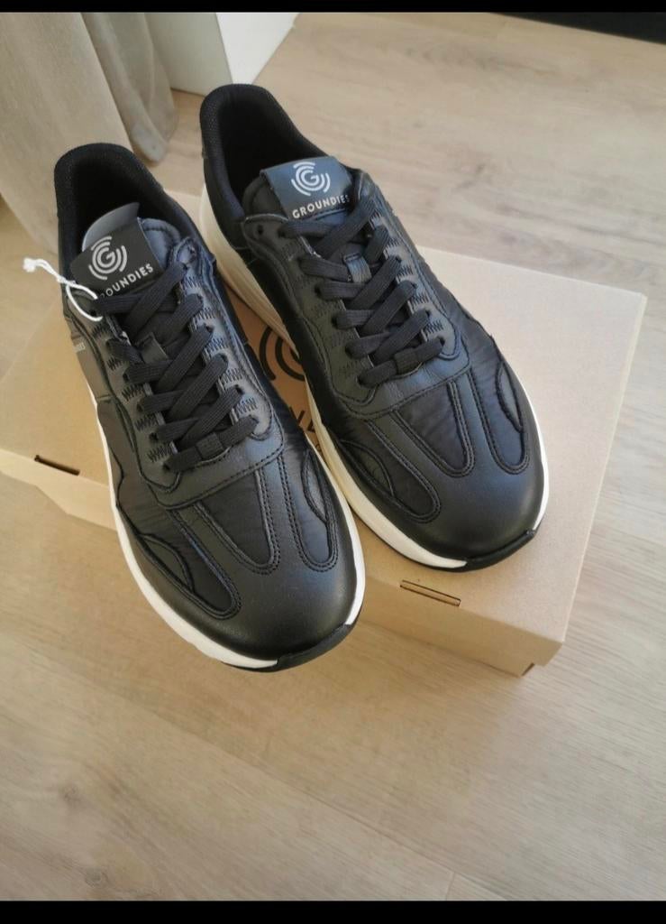 Groundies Barefoot Heren Sneakers - Zwart, Groundies, Zwart, Nieuw, Ophalen of Verzenden