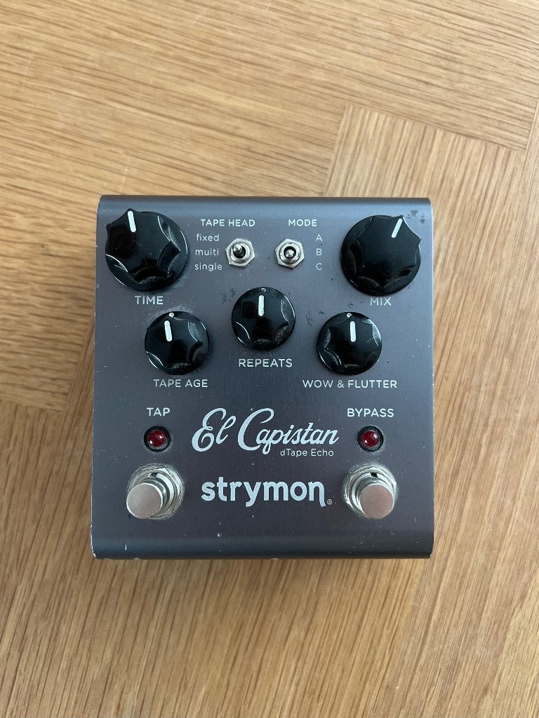 Strymon El Capistan v1, Muziek en Instrumenten, Effecten, Ophalen of Verzenden, Gebruikt, Delay of Echo