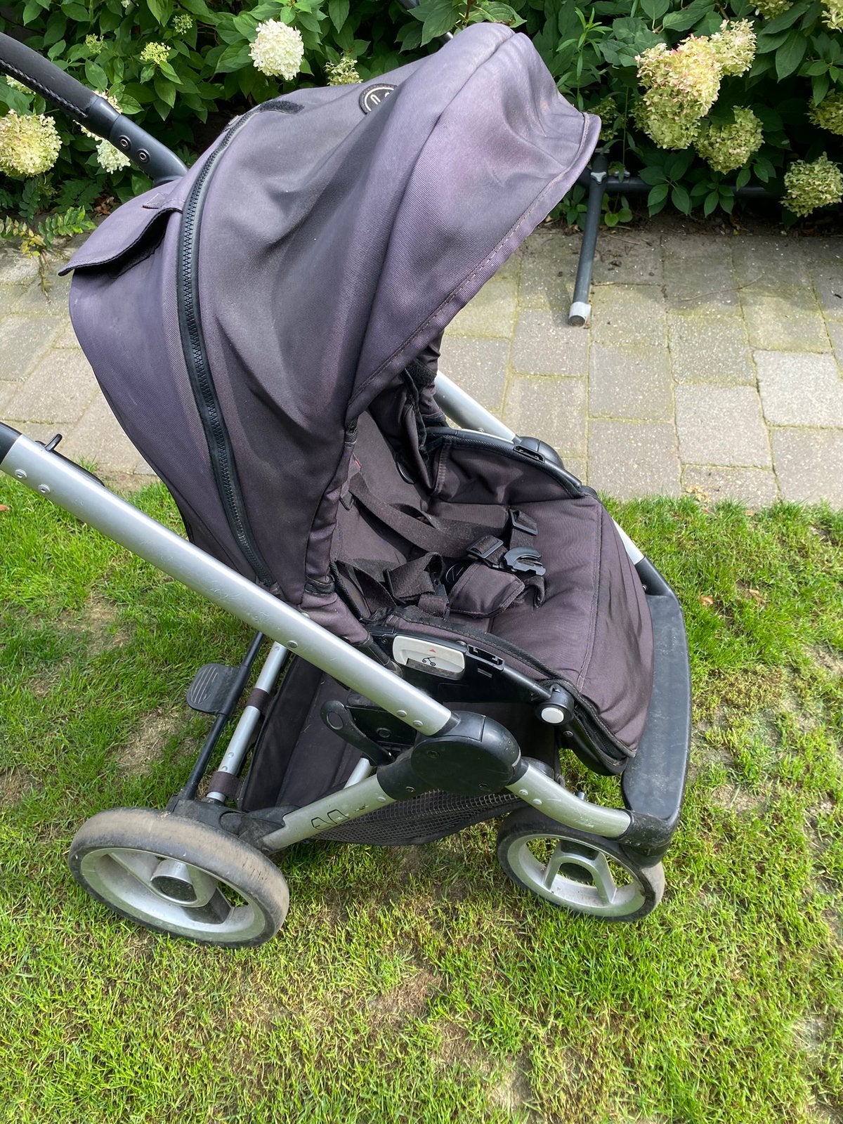 Mutsy EVO met 2 reiswieg, Ophalen, Gebruikt, Maxi-Cosi, Verstelbare rugleuning
