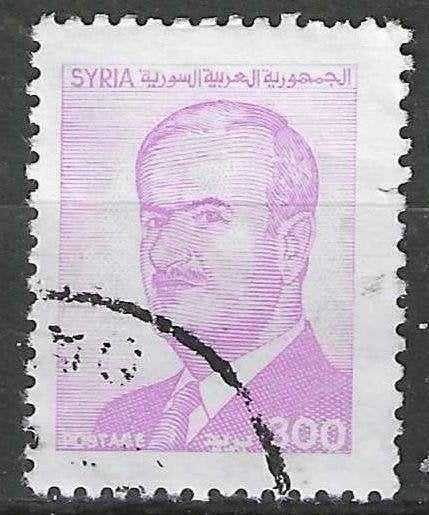 Syrie 1986 - Yvert 766 - Hafiz al-Assad - 300 pi. (ST), Verzenden, Gestempeld, Midden-Oosten