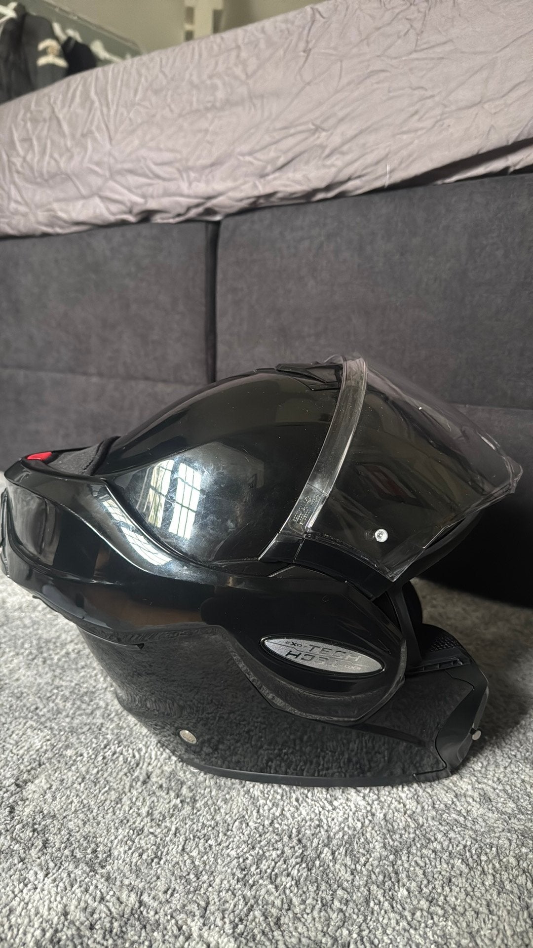 Scorpion helm glans zwart maat xs, Motoren, Ophalen of Verzenden, Nieuw met kaartje, XS, Overige merken