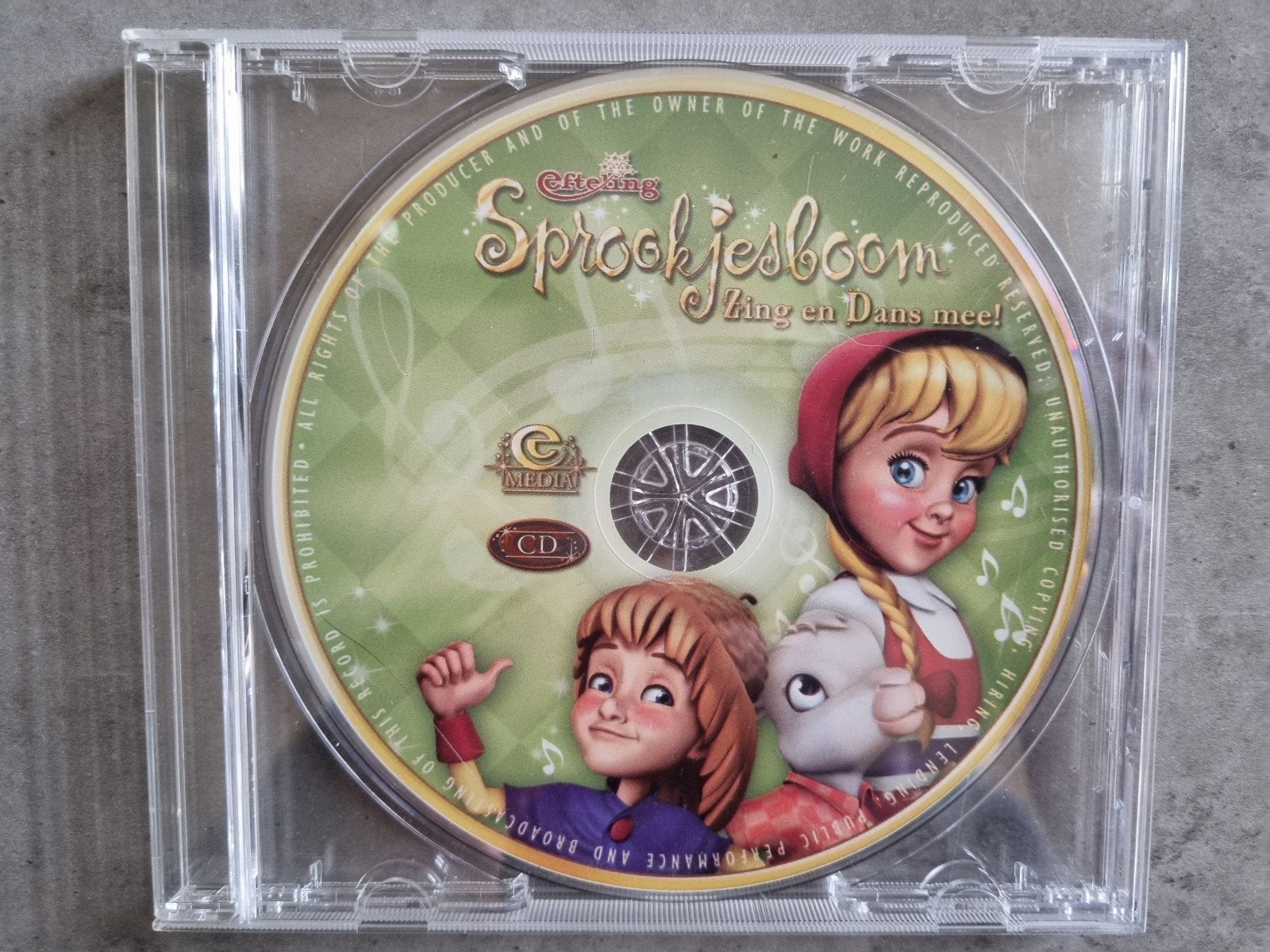 Orig, CD, Efteling, SPROOKJESBOOM "ZING EN DANS MEE!", Igst!, 3 tot 5 jaar, Ophalen of Verzenden, Zo goed als nieuw, Muziek