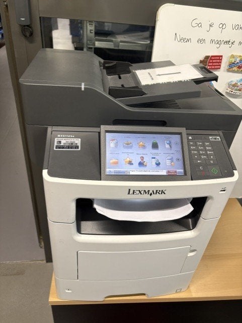Lexmark MX410de laserprinter, Computers en Software, Ophalen, Gebruikt, Lexmark, All-in-one