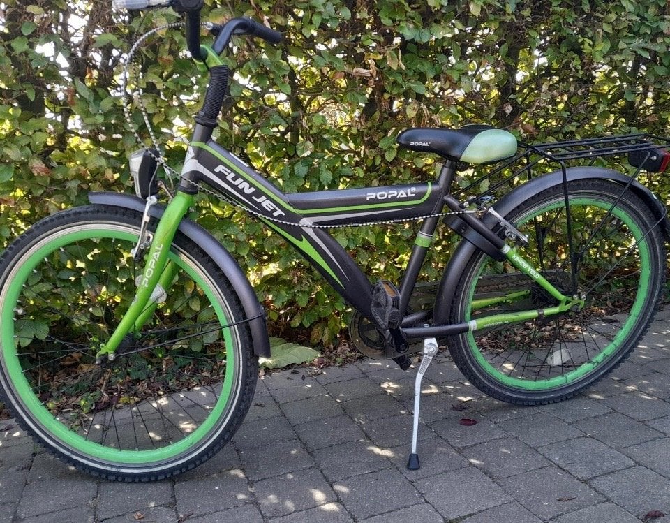 Kinderfiets, Fietsen en Brommers, Ophalen, Gebruikt, Terugtraprem, 20 inch of meer