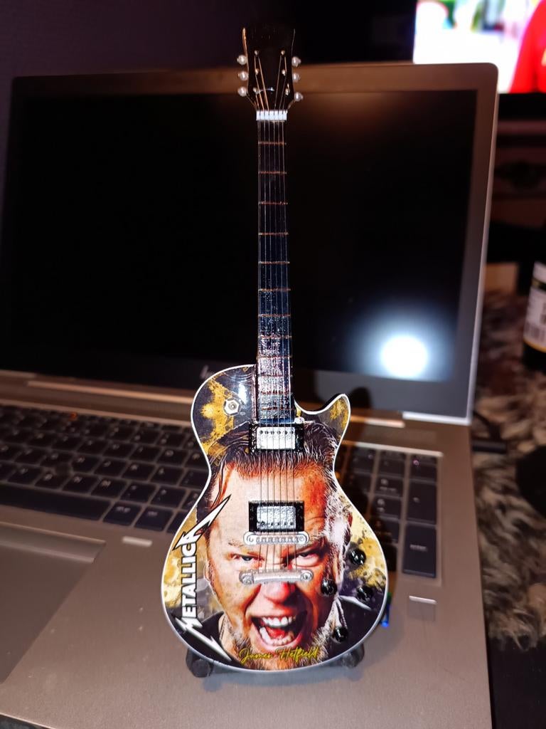 Miniatuur gitaar Metallica, Motörhead, ZZ-top, Ophalen of Verzenden, Nieuw