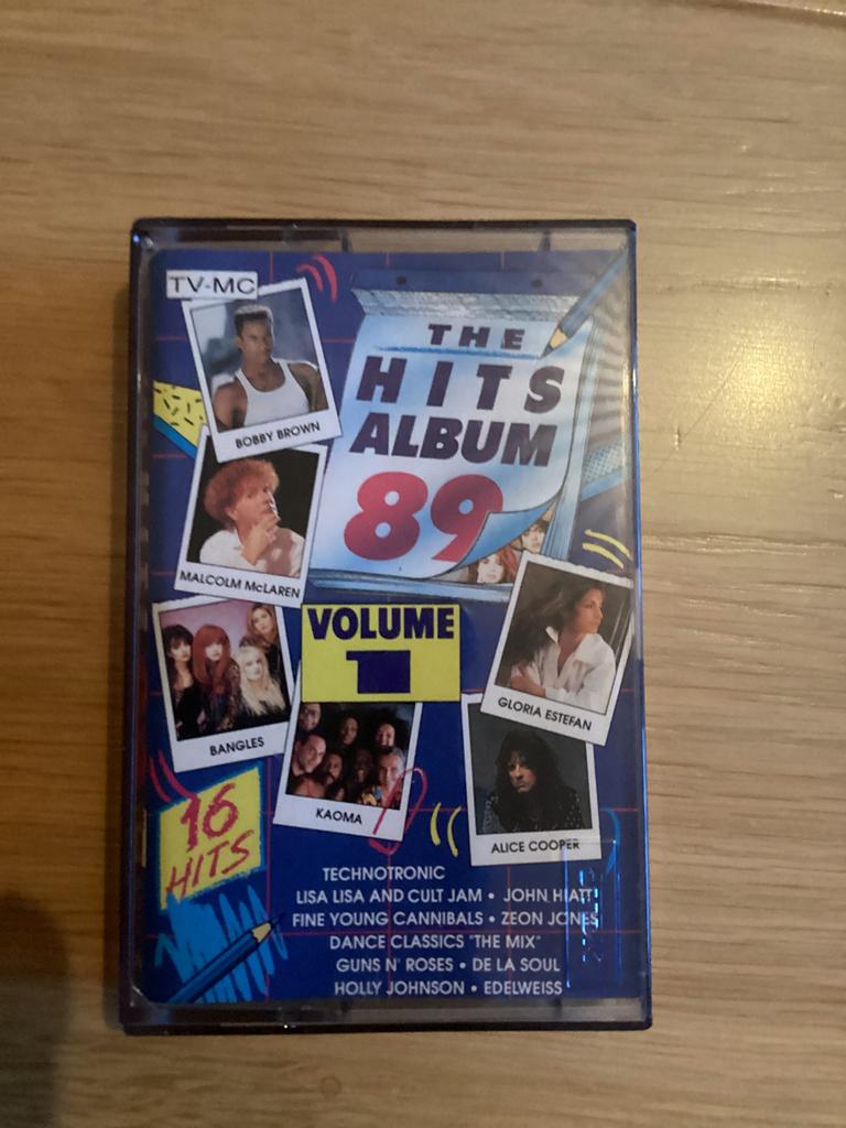 Cassettebandje The hits album 89 , volume 1, Ophalen of Verzenden, Gebruikt, Pop