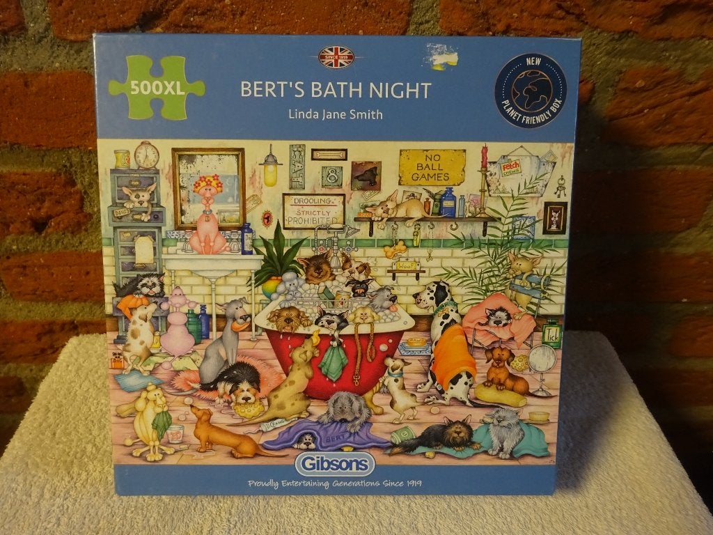 ( nr. 174 )  Gibsons  puzzel, Ophalen of Verzenden, 500 t/m 1500 stukjes, Zo goed als nieuw