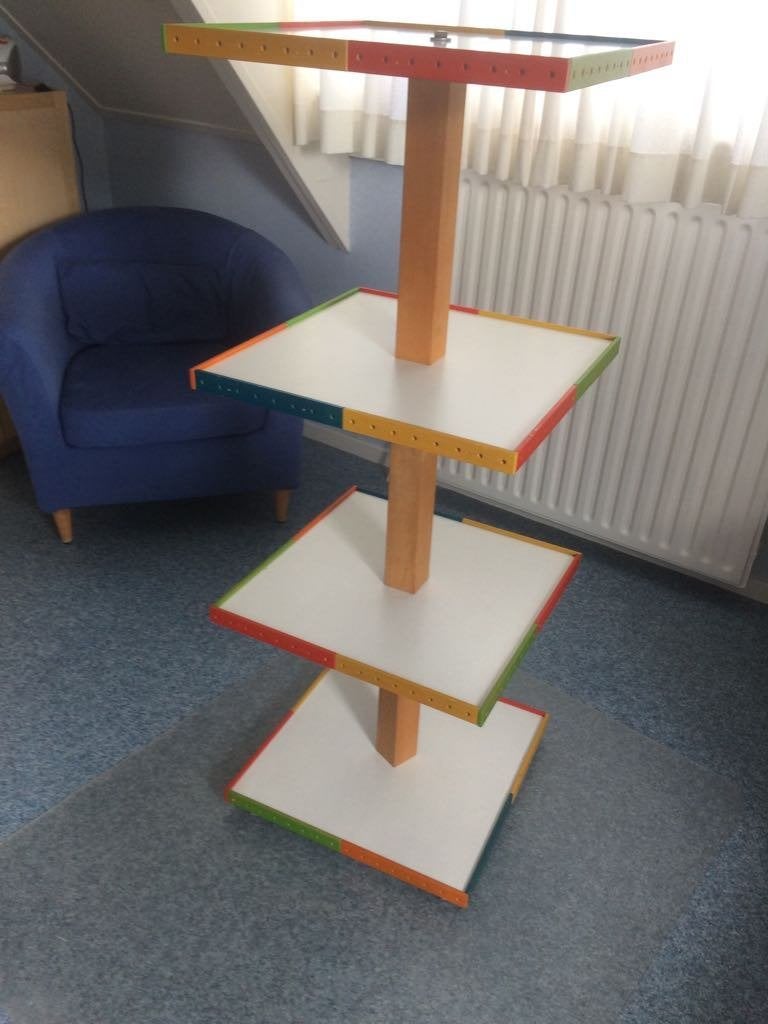 Etagière / verrijdbare stelling, Ophalen of Verzenden, Zo goed als nieuw, Etagère, Demontabel