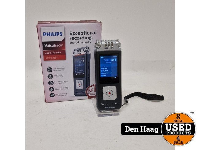 Philips Voicetracer audiorecorder DVT6110 | Nette staat, Philips, Zo goed als nieuw, Support@philips.com, Philips Center
Amstelplein 2
1096 BC Amsterdam
Netherlands