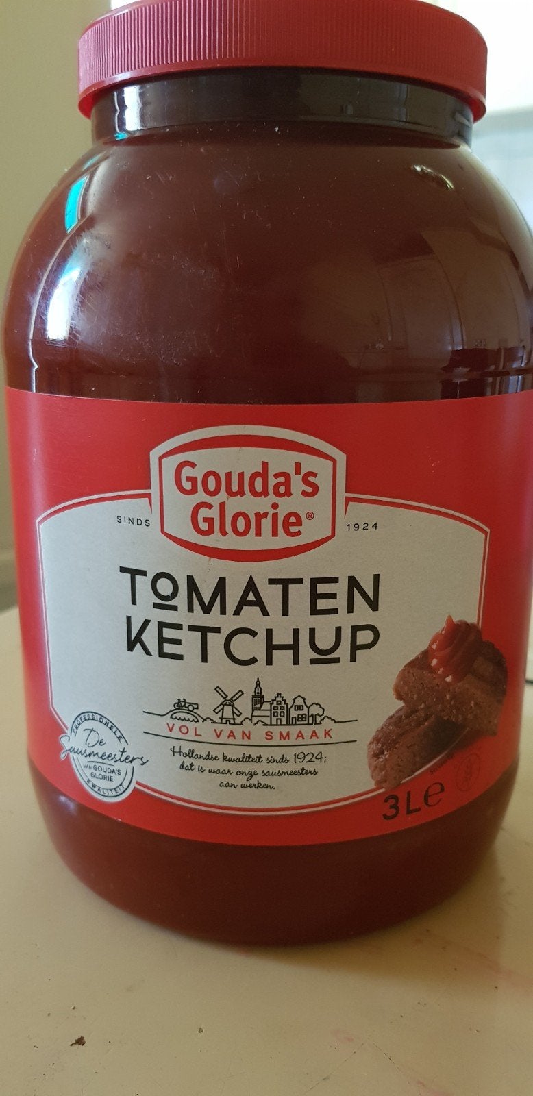Gouda's Glorie Tomaten Ketchup 3 liter Nieuw 2026, Ophalen