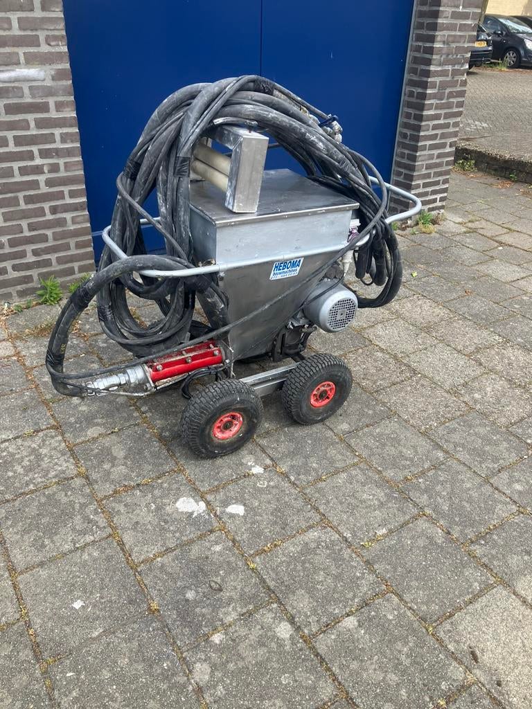 Spackspuit hama 380/220 omgebouwd + compressor hama 450, Doe-het-zelf en Verbouw, Ophalen, Zo goed als nieuw, Overige typen