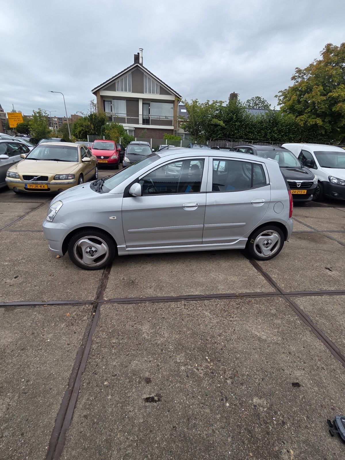 Kia Picanto SX 2005 /Grijs, Auto's, 65 pk, 19 km/l, Particulier, 1086 cc