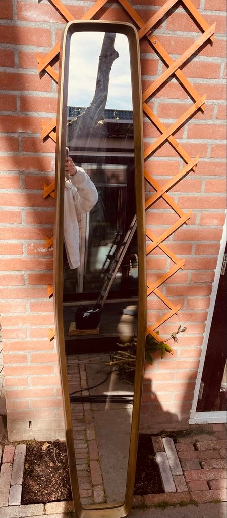 Light & Living FAJAH Antiek Brons (nieuw €369), Huis en Inrichting, Woonaccessoires | Spiegels, Minder dan 50 cm, Gebruikt, Ophalen of Verzenden