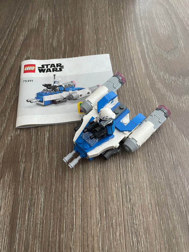 Lego micro fighter rex w wing star wars, Compleet, Star Wars, Lego, Ophalen of Verzenden