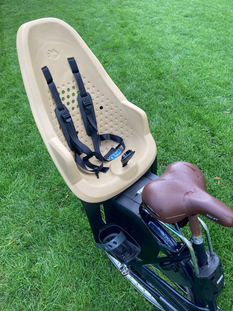 Thule Yepp 2 Maxi achterzitje met framebevestiging, 15 t/m 25 kg, Achterzitje, Voetsteuntjes, Ophalen of Verzenden