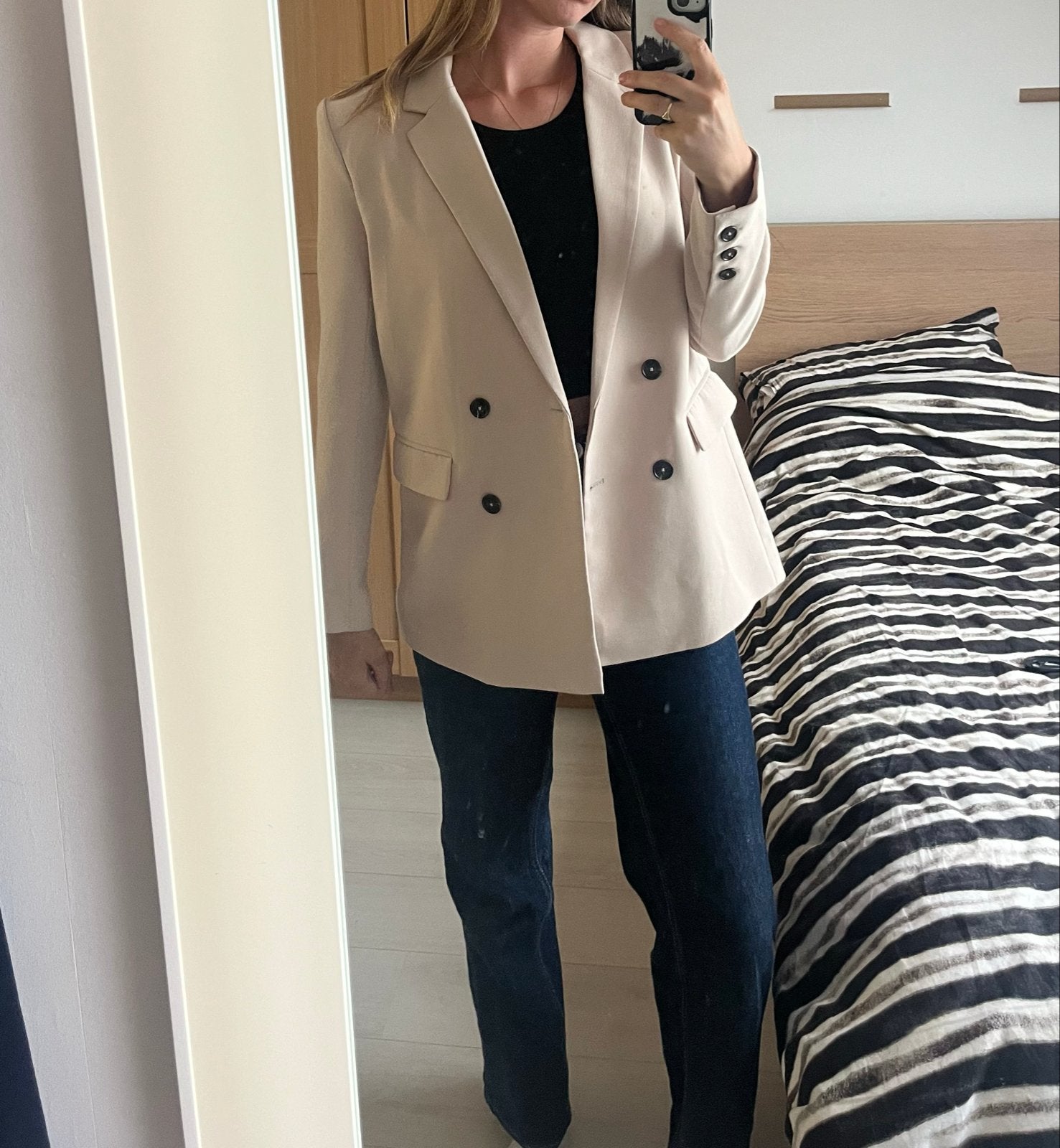 Blazer eksept shoeby beige licht - maat S, Ophalen of Verzenden, Zo goed als nieuw, Maat 36 (S), Beige