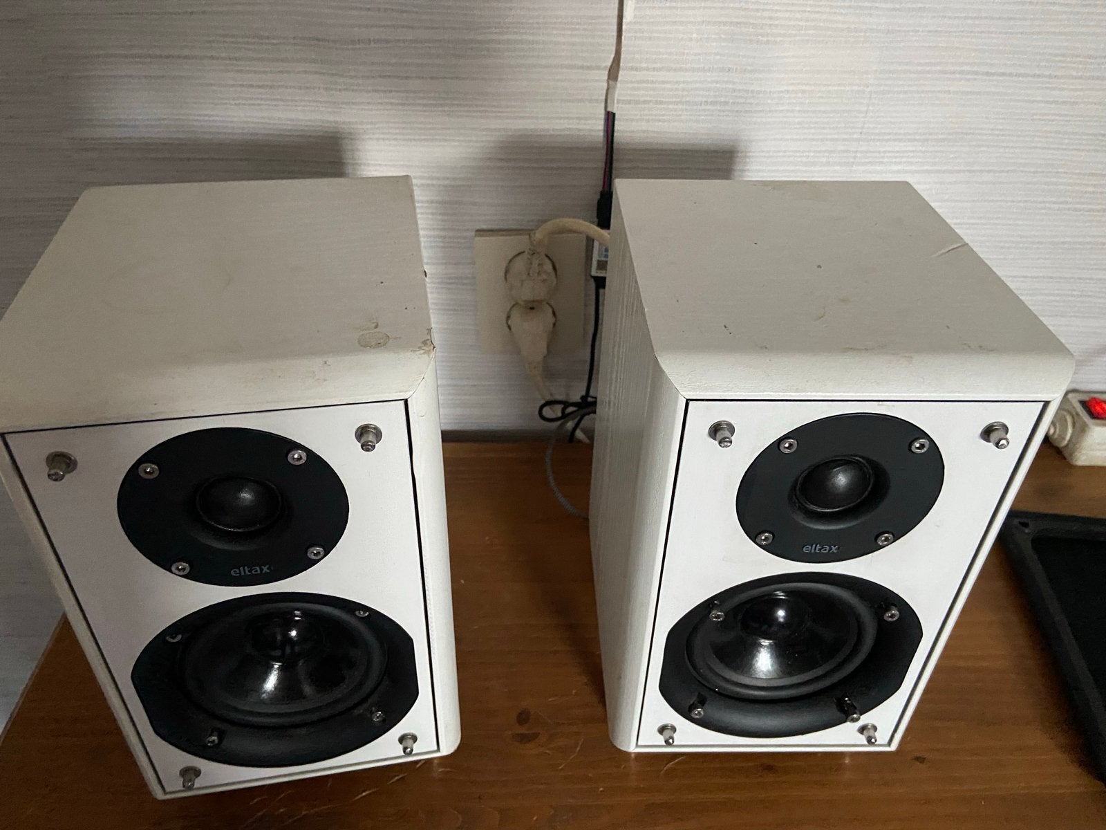 Eltax Monitor 1 Boekenplank Luidsprekers - Wit