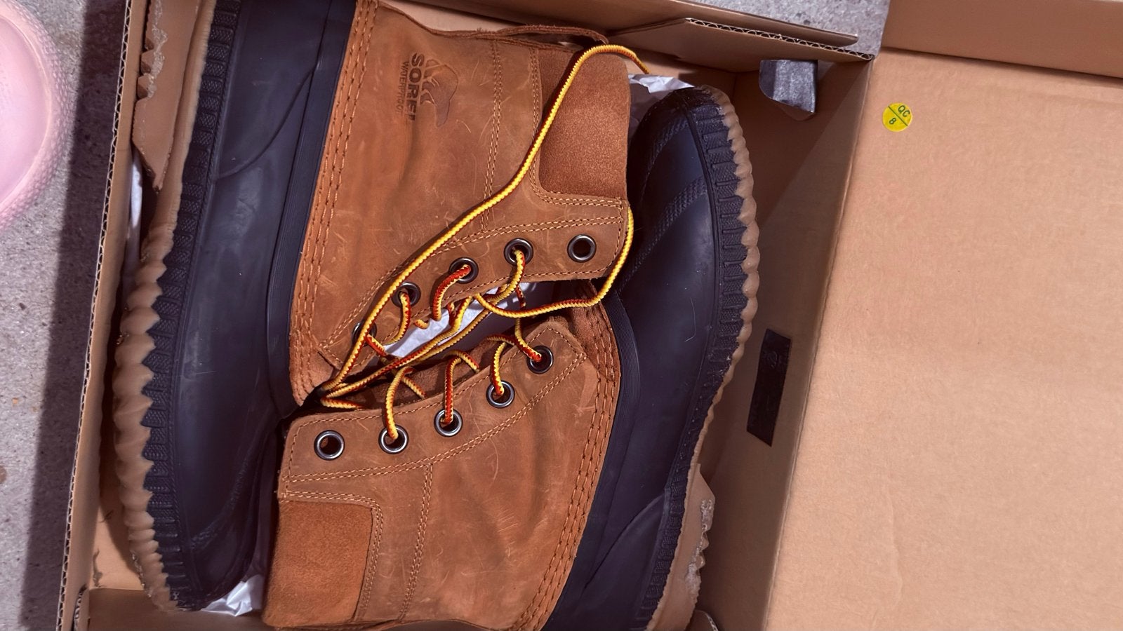 Sorel Youth Cheyanne II Lace Snowboots - Maat 39, Kleding | Dames, Schoenen, Ophalen, Zo goed als nieuw, Bruin, Snowboots