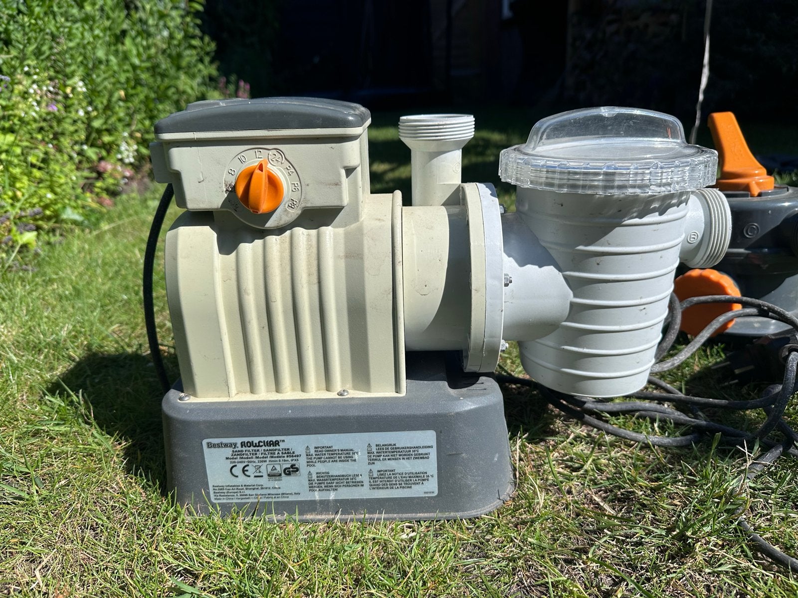 Bestway Flowclear filterpomp onderdelen, Ophalen, Gebruikt, Zwembadpomp