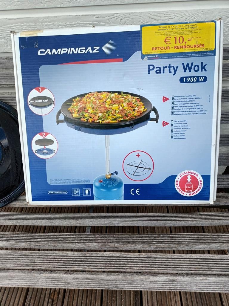 Cadac schotelbraai op camping gas, Ophalen of Verzenden, Zo goed als nieuw, Cadac