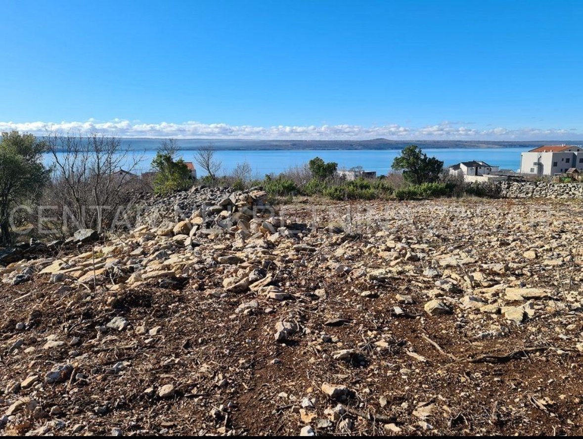 Perceel bouwgrond 2041m2 te koop in Maslenica Kroatië, Ophalen, Tuinaarde