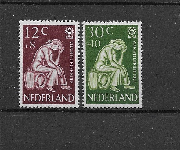 Nederland 1960, NVPH 736 t/m 737, Postfris., Verzenden, Na 1940, Postfris