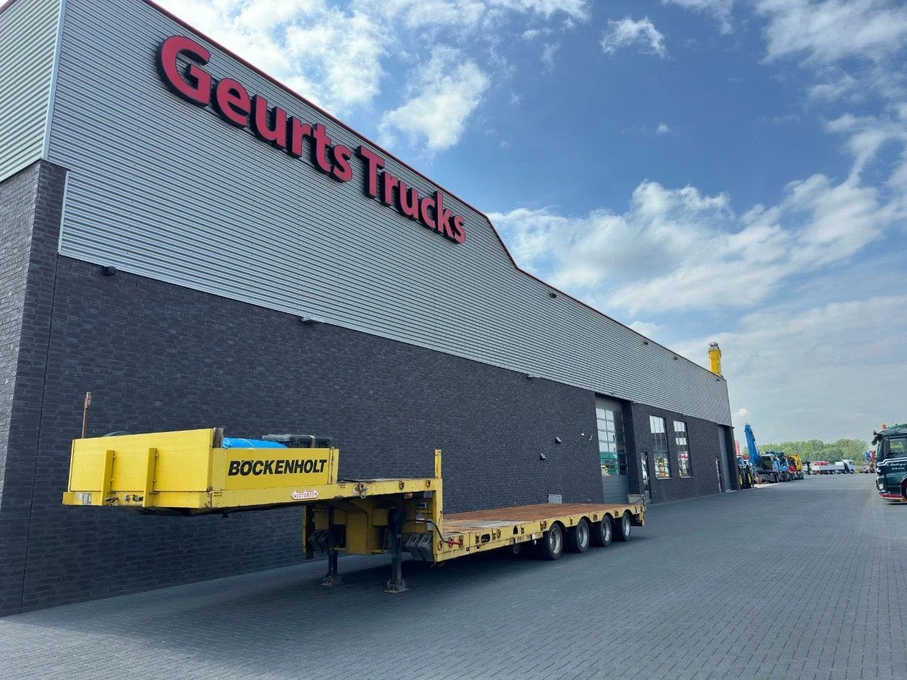 Nooteboom OSD-50-04-V EXTENDABLE SEMI DIEPLADER/TIEFLADER/LO, Overige brandstoffen, Geel, Bedrijf, Aanhangers en Opleggers