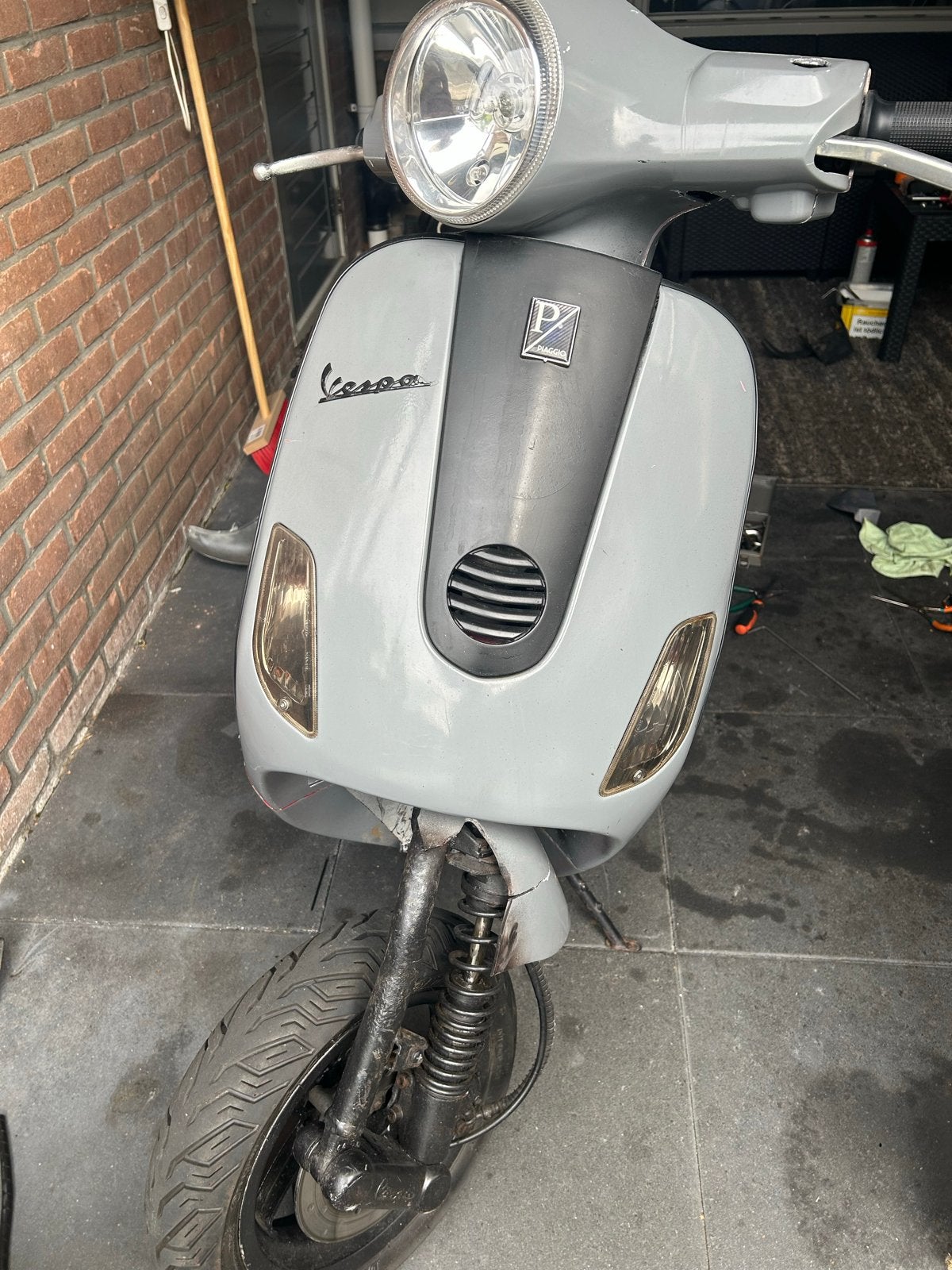 Vespa LX 50 met 70cc polini cylinder MOET SNEL WEG| OP PLAAT, Ophalen, Gebruikt, Carburateur, Vespa