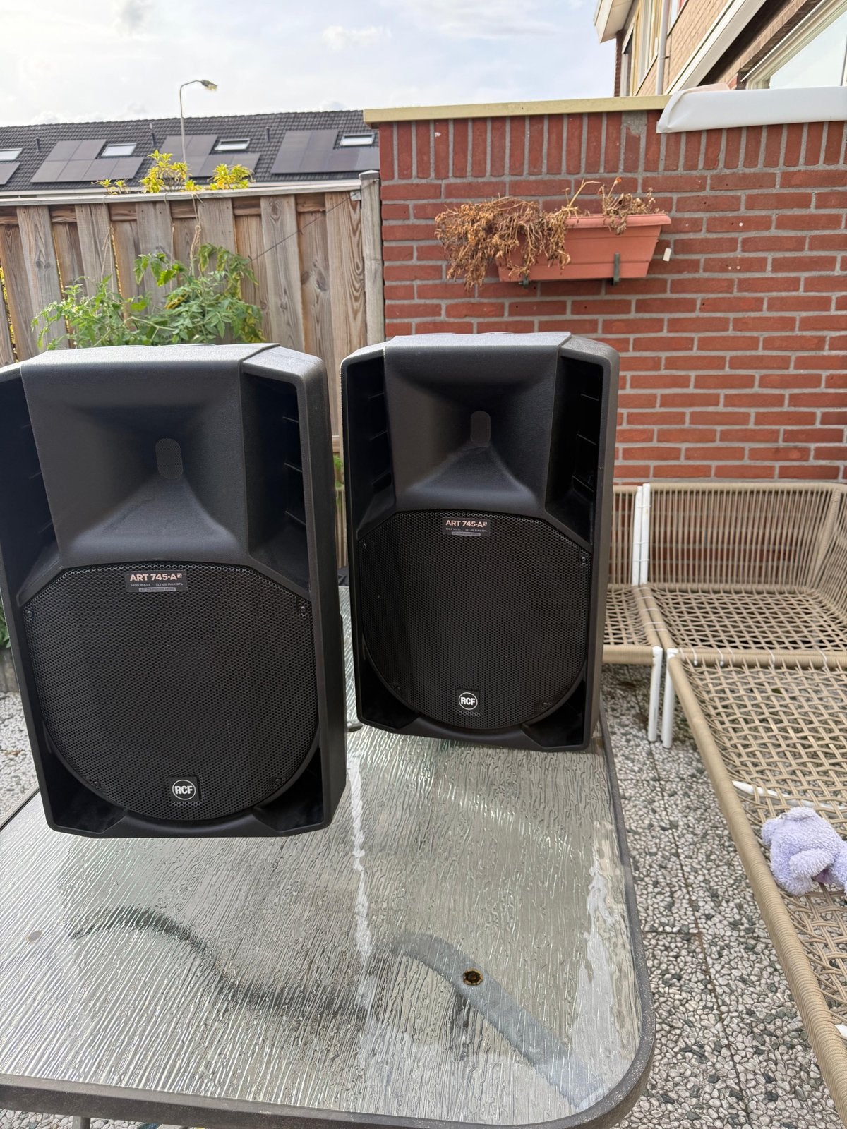 RCF ART 745-A MK4 Actieve Speakerset (2 stuks), Audio, Tv en Foto, Luidsprekers, Speakerset, Zo goed als nieuw, Ophalen, 150 watt of meer