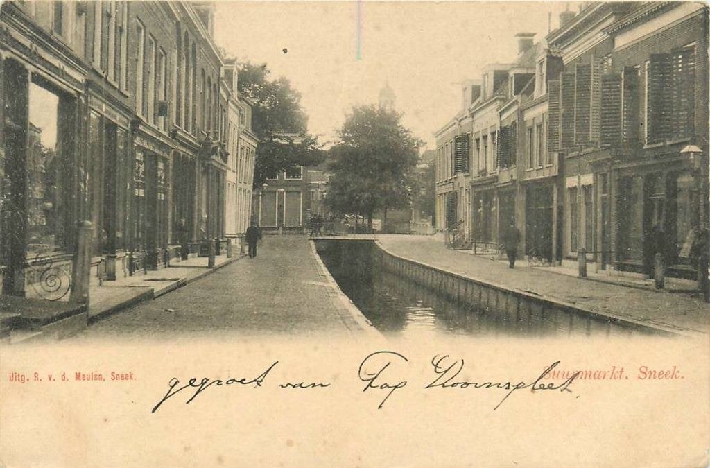 388-297-049 Sneek Suupmarkt, Verzenden, Voor 1920, Friesland