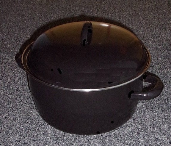 Frituurpan met mandje., Overige typen, Ophalen of Verzenden, Nieuw, Zwart