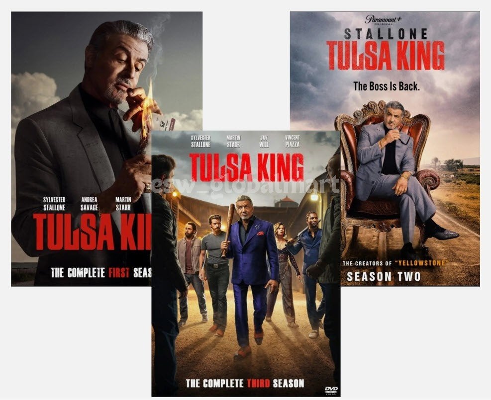 Tulsa King Sylvester Stallone Serie Season 1-3 DVD set, Alle leeftijden, Ophalen of Verzenden, Nieuw in verpakking, Seizoen 1