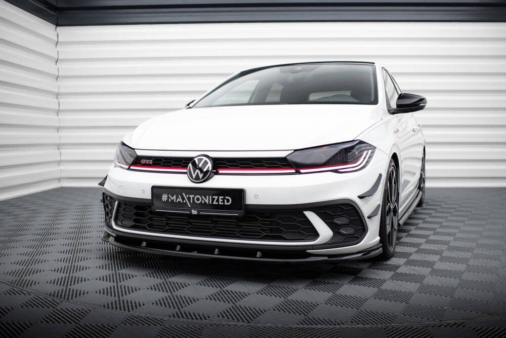Voorlip sidekskirts spoiler diffuser canard Polo MK6 GTI 21+, Ophalen of Verzenden