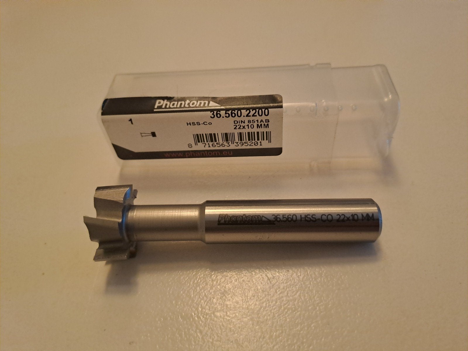 Nieuwe Phantom HSS-Co Frees 22x10 mm (DIN 851AB), Ophalen of Verzenden, Nieuw, Overige soorten, Phantom