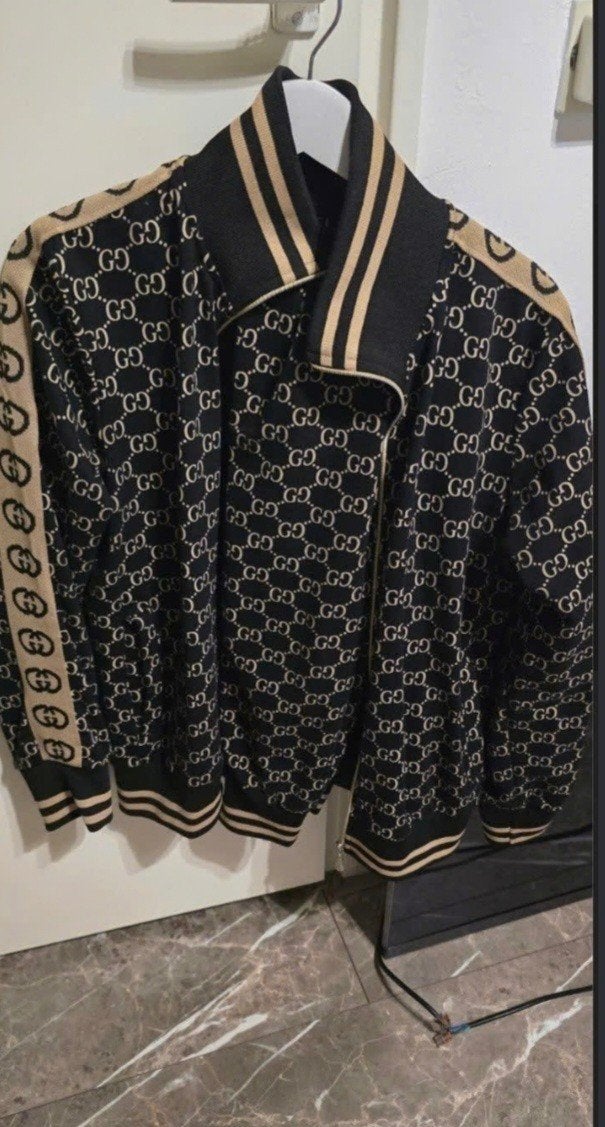 gucci trainingspak, Kleding | Dames, Ophalen of Verzenden, Zo goed als nieuw, Zwart