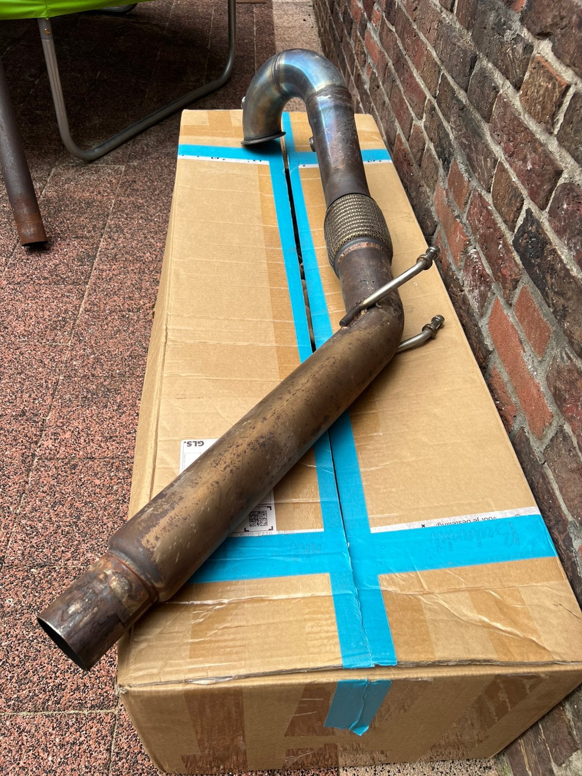 Downpipe 1.5 TSI / Golf 7,5, 1498 cc, 4 cilinders, Wit, 149 pk