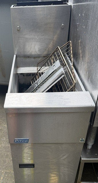 Pitco frituese SG14S gas, Ophalen, Gebruikt, Fornuis, Frituur en Grillen
