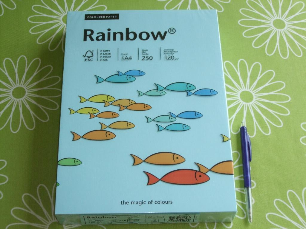 Nieuw in seal: Rainbow gekleurd printpapier A4 -kleurcode 84, Diversen, Ophalen of Verzenden, Nieuw