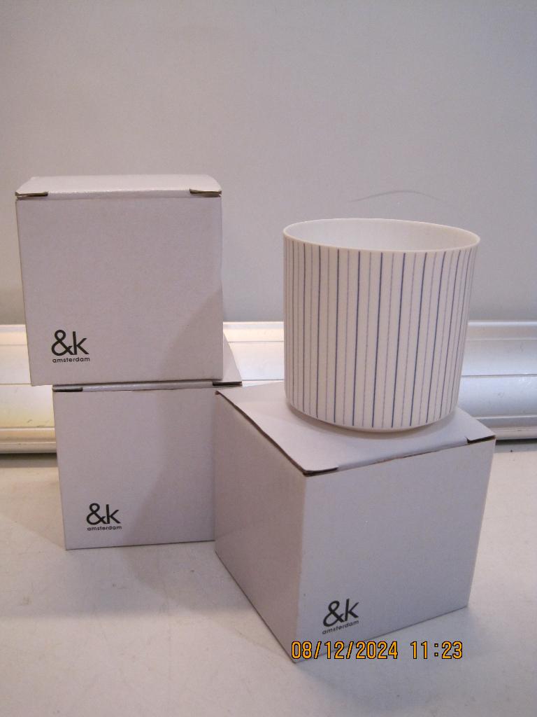 & klevering theelicht streep 3x 7 cm dia (323), Overige materialen, Overige kleuren, Ophalen of Verzenden, Zo goed als nieuw