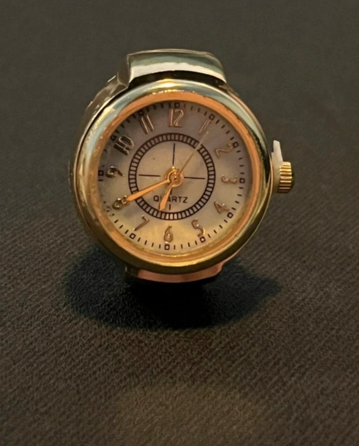 Ring horloge / watch ring, Overige merken, Nieuw, Ophalen of Verzenden, Overige materialen