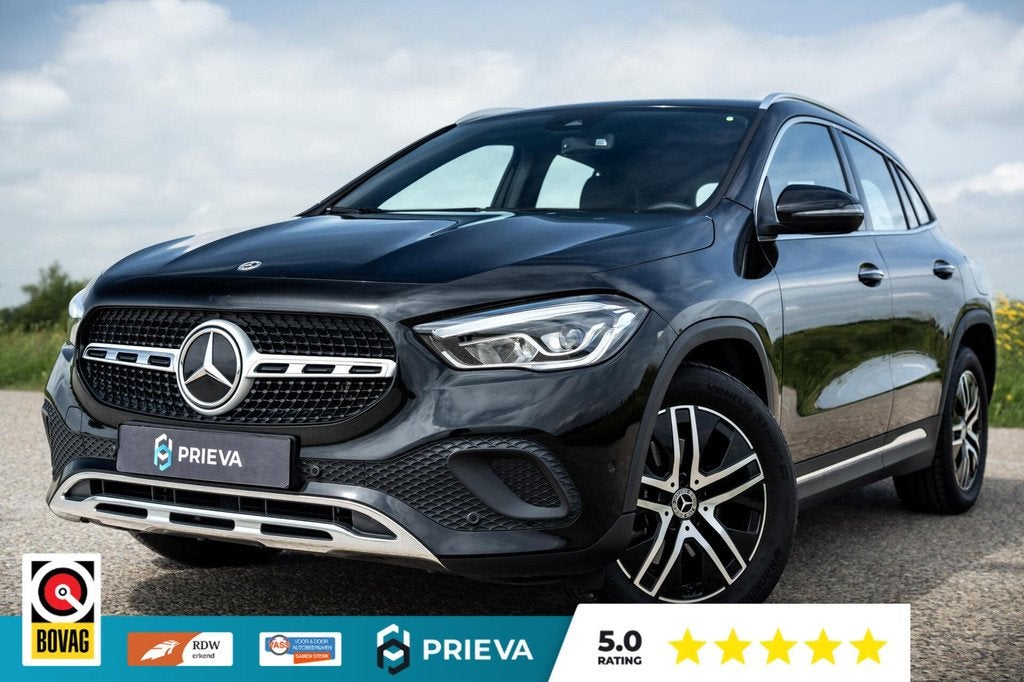 Mercedes-Benz GLA 250e Luxury-Line AMG|PHEV| Leder|Trekhaak, Auto's, Mercedes-Benz, 1675 kg, Leder en Stof, Zwart, Bedrijf