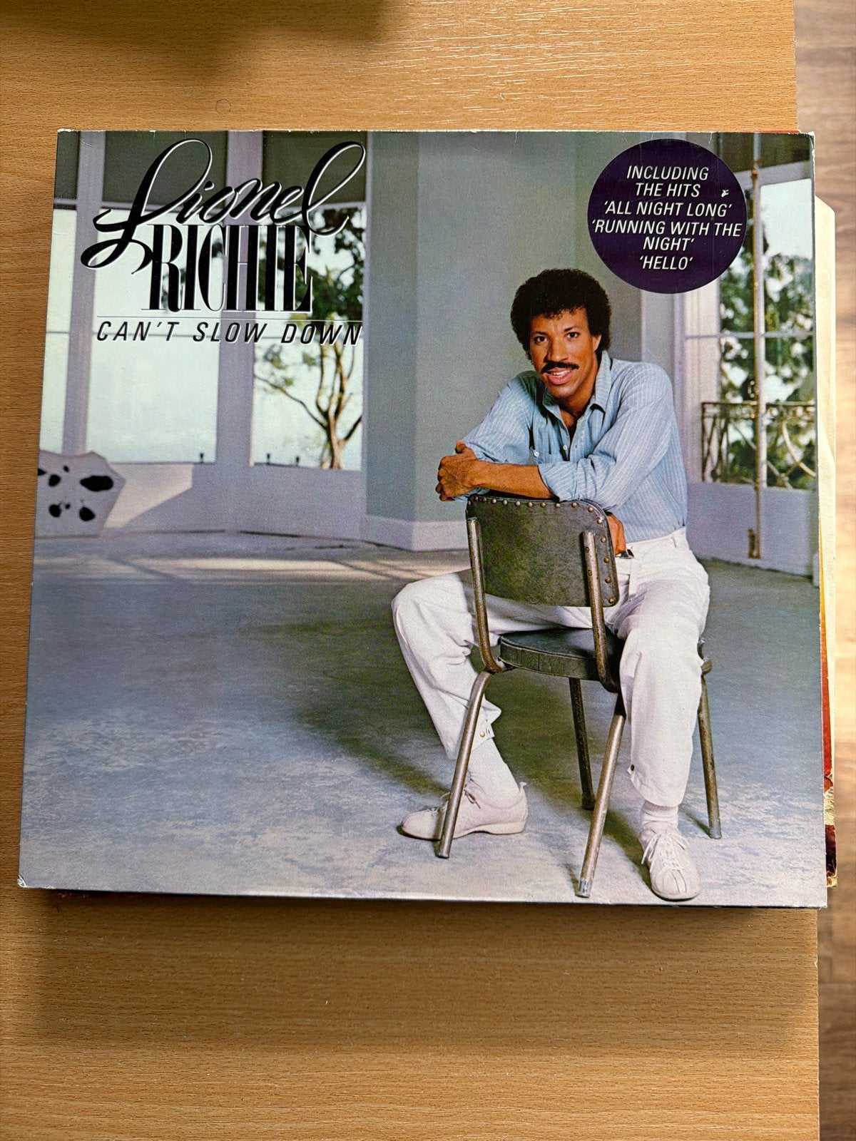 Lionel Richie - Can't Slow Down LP (1983), Cd's en Dvd's, Vinyl | Pop, Ophalen of Verzenden, 1980 - 1989, Gebruikt, 12 inch