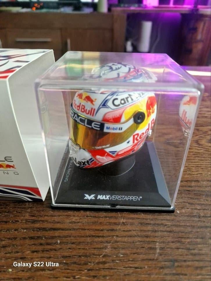 Max Verstappen Helm 1:4 USA 2022, Verzamelen, Ophalen of Verzenden, Zo goed als nieuw, Formule 1