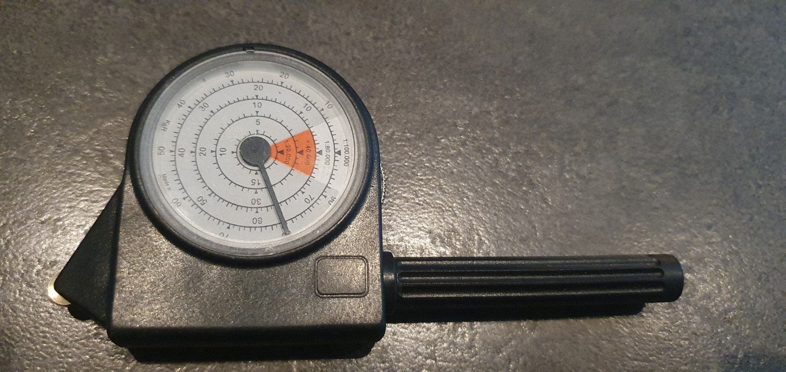 Homeij Curvimeter Landkaartmeter - Nauwkeurig tot 1:200.000, Ophalen of Verzenden