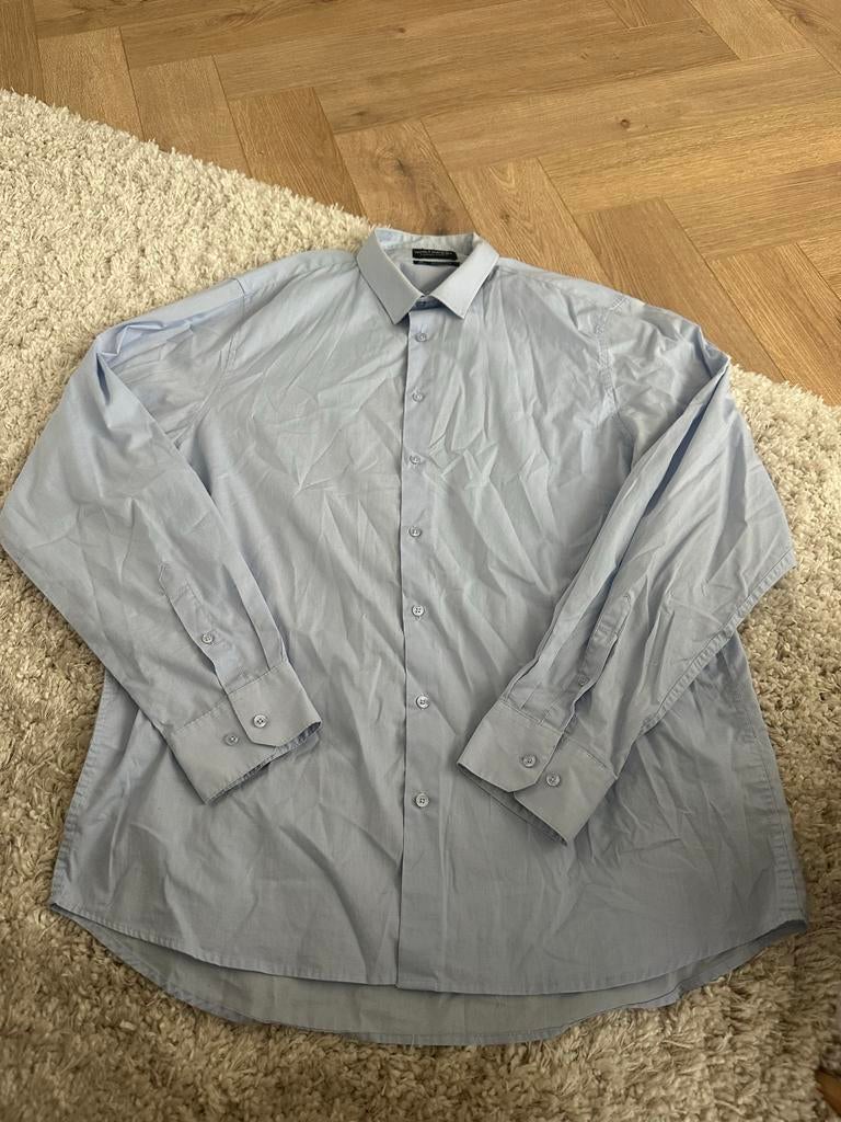 Northwest Territory Lichtblauwe Slim Fit Overhemd XL, Ophalen of Verzenden, Gedragen, Blauw, Halswijdte 43/44 (XL)