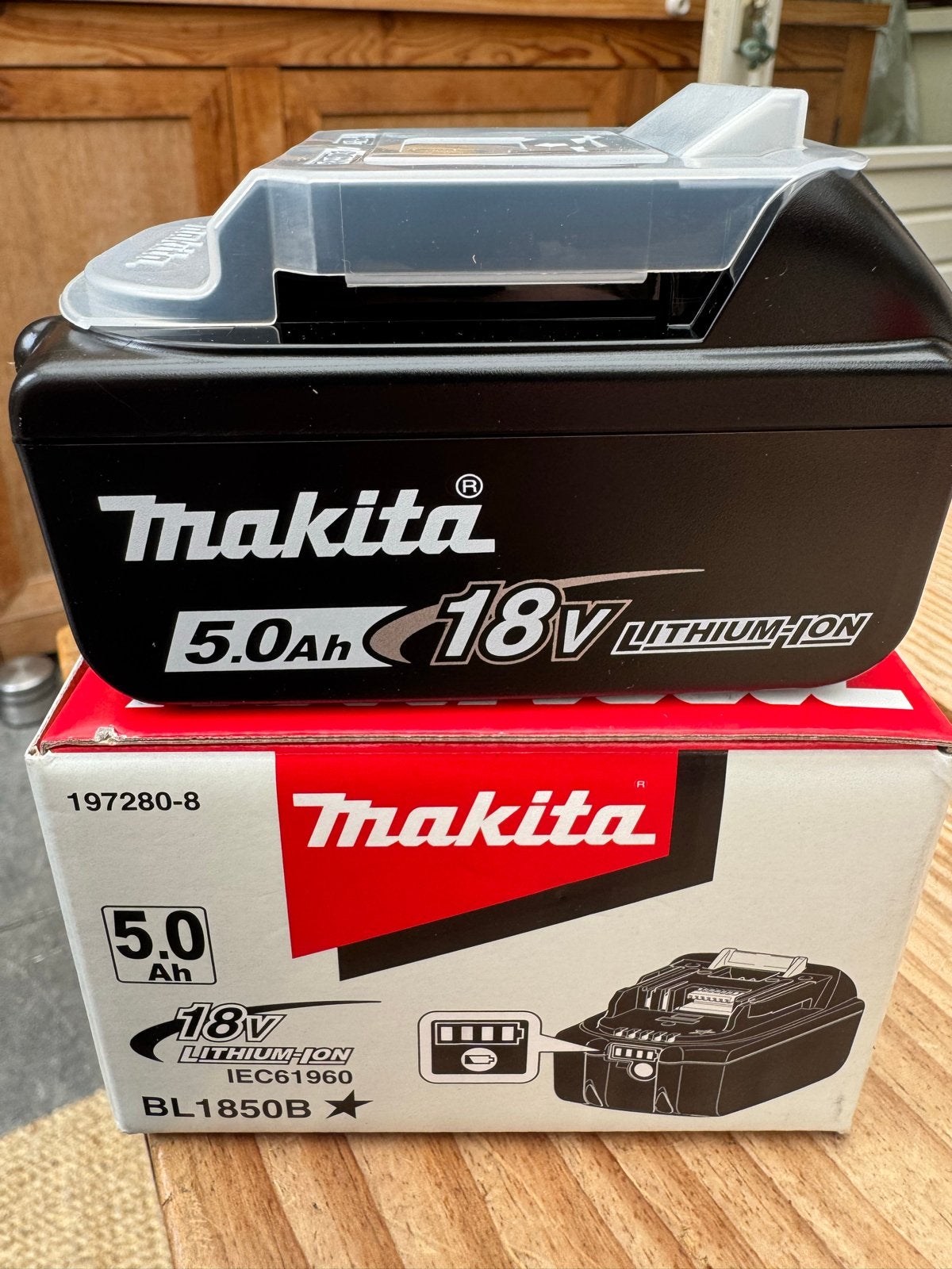 Makita 18V Lithium-Ion 5.0Ah Accu Nieuw, Ophalen of Verzenden, Nieuw