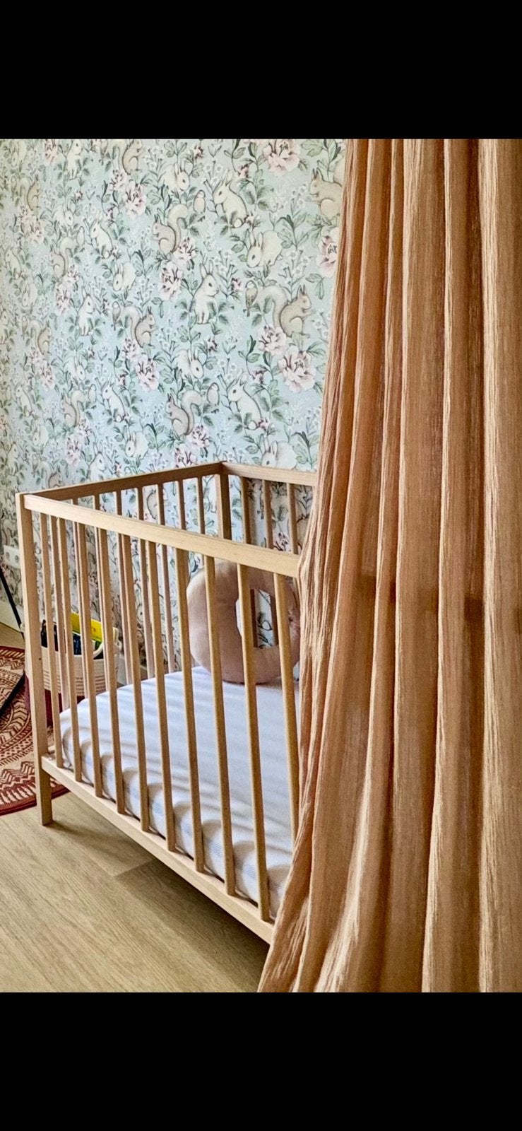 Houten ledikant ikea, Kinderen en Baby's, Kinderkamer | Complete kinderkamers, Ophalen, Zo goed als nieuw, Jongetje of Meisje