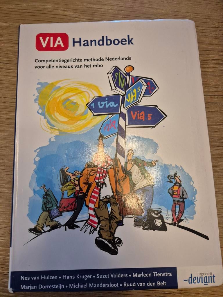 VIA Handboek Nederlands MBO - Zo goed als nieuw, Boeken, Ophalen of Verzenden, Alpha, Zo goed als nieuw, MBO