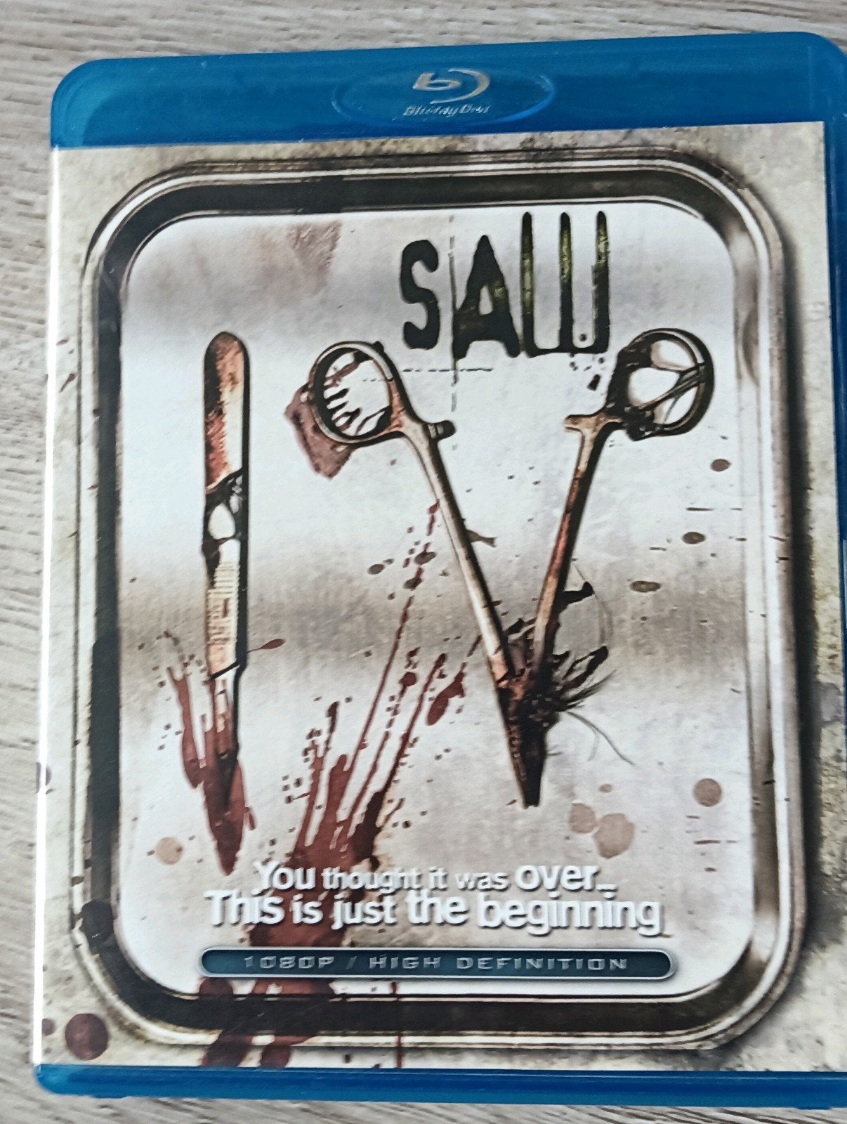 Horror Saw 4 bluray NL ondertiteld, Ophalen of Verzenden, Zo goed als nieuw, Horror